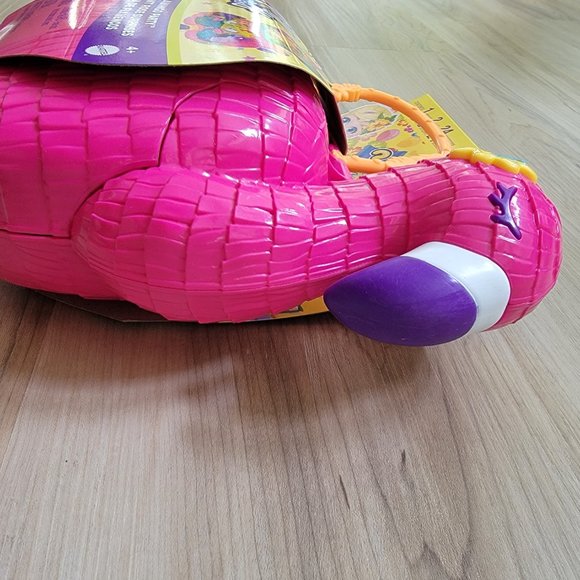 Polly Pocket FLAMINGO PARTY extra compact playset with handle - Picture 3 of 4